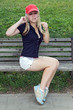 girl and music