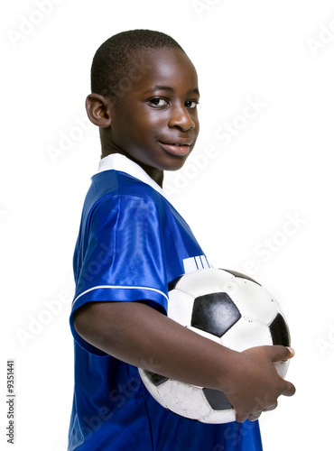 Foto: A young preteen with his favorite thing... Soccer A young preteen with his favorite thing... Soccer