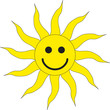 Smiley Sonne