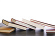 Books on a desk