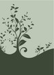 vecteur série SVG, branche d'arbre, jeune pousse vectorielle