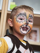 The little boy and a cheerful make-up The little boy and a cheerful make-up