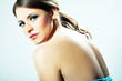 Portrait of a beautiful young sexy woman