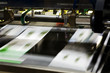 Photo: Polygraphic process in a modern printing house Polygraphic process in a modern printing house