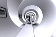 Illustration: abstract gallery spiral concept abstract gallery spiral concept