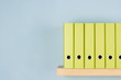 Photos : Row Of Green Ring Binders