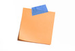 Photo: Orange Sticky Note Orange Sticky Note