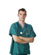 confident young doctor