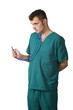 doctor holding stethoscope