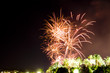feu d'artifice de cannes sur la croisette