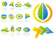 Vector logo and design elements