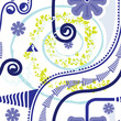 Floral repeater pattern Floral repeater pattern