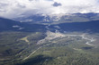 Overlooking Jasper Town from Mount Whistler