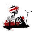 urban city vector