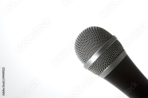 Photo: Close-Up Of A Microphone Close-Up Of A Microphone