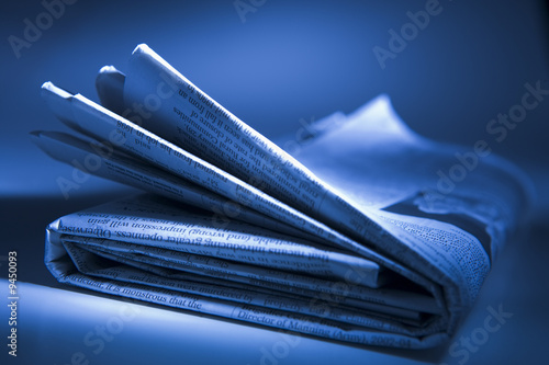 Photo: Folded Newspaper Folded Newspaper