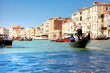 Grand Canal in Venice Italy. Soft colors effect.