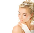 Beautiful young bride close-up portrait