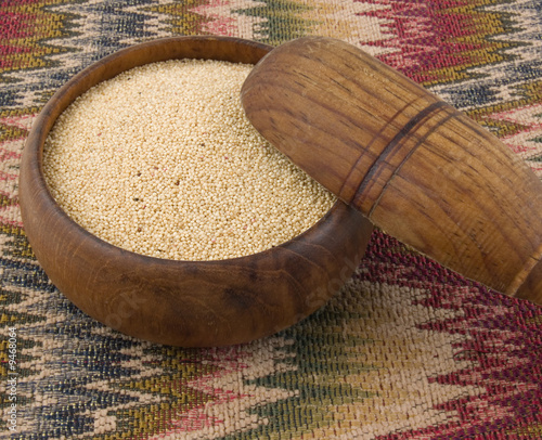 Photo: Amaranth, gluten-free, high protein grain cereal. Amaranth, gluten-free, high protein grain cereal.