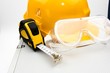Safety gear kit close up