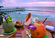 lovely dinner in paradise