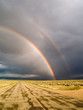 Double rainbow in Taos County, New Mexico Double rainbow in Taos County, New Mexico