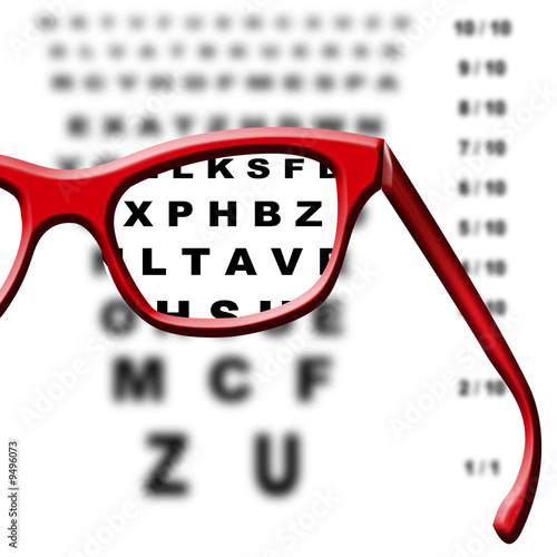 Illustration: test optique test optique