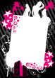 Dancefloor pink flyer Dancefloor pink flyer