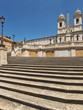 bestimmungsort rom, trinita dei monti kirche, spanische treppe