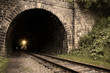 straight railroad tunnel of the Circum-Baikal Road straight railroad tunnel of the Circum-Baikal Road