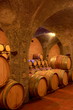 Weinkeller,Rotwein im Barrique Faß ausgebaut,Toskana,Italien