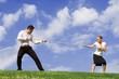 battle of the sexes, business concept