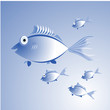Fish in the ocean