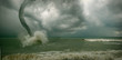 ocean tornado storm (3D used)