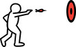 darts player