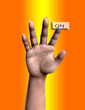 Hand Pushing On Button 3