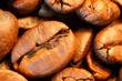 Kaffeebohnen supermakro