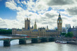 Big Ben and the Houses of Parliament, London.