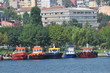 Tug Boats at Golden Horn of Istanbul
