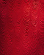 rideau rouge