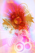 Abstract pink