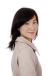 Beautiful Young Asian (Chinese) Businesswoman With Coat