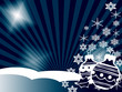 christmas in blue