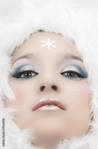 Girl with beautiful make up
