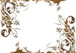 Floral background - vector