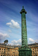 Napoleon's Austerlitz column in Place Vendome, Paris