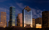 City skyline before night fall - Fine Art prints