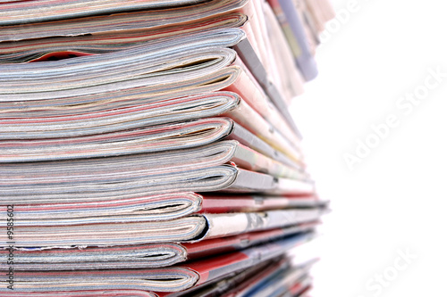Stack of the newspapers