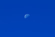 Photo: Moon in blue sky Moon in blue sky