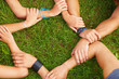Foto: Hands in a sign of unison Hands in a sign of unison